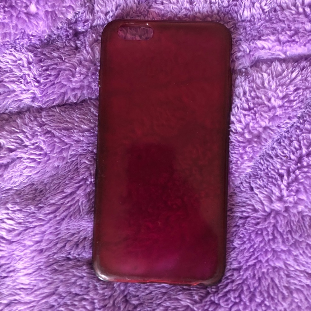 Silicone pink iPhone 7&8 case